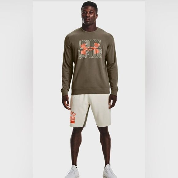Under Armour Rival Terry Logo Crew sz Large - Picture 1 of 9